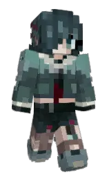 Slim Minecraft skin