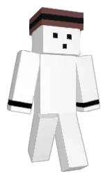 white and ferra Minecraft skin — Classic model — first worn by adel7179