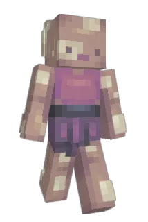 dOWOp Minecraft avatar full body