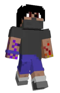 Front of Minecraft skin