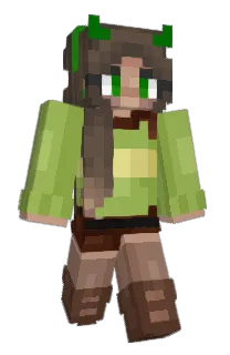 Front of Bubblecraft's skin