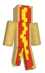 ItsNotLeif's Minecraft skin wearing the Vanilla cape
