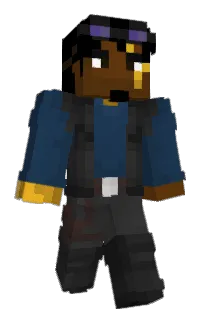Front of AyoVox's skin