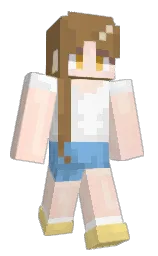 Slim Minecraft skin