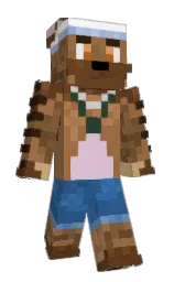 cape palliser and espresso Minecraft skin — Slim model — first worn by MistaFox21