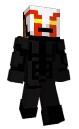 MaDaAi's Minecraft skin wearing the Migrator cape