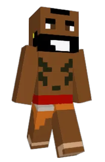 Front of Minecraft skin
