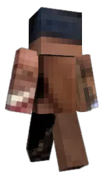 millbrook and black Minecraft skin — Classic model — first worn by Mozartsans