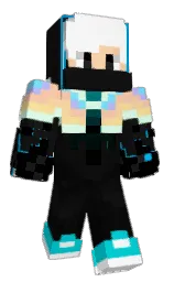 cod gray and white Minecraft skin — Classic model