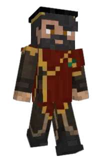 Front of _Komori_'s skin