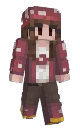 ferra and copper rust Minecraft skin — Slim model