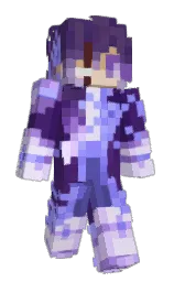 white lilac and scarlet gum Minecraft skin — Slim model