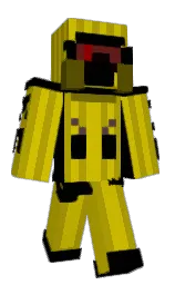 corn and buddha gold Minecraft skin — Classic model — first worn by TinkleBinkle