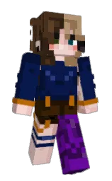 Slim Minecraft skin