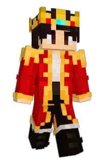 Front of KingKeltron's skin