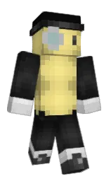 sHhbagel's Minecraft skin wearing the Vanilla cape