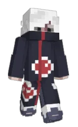 AKR_Manu's Minecraft skin wearing the Common cape