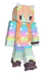 manhattan and black Minecraft skin — Slim model