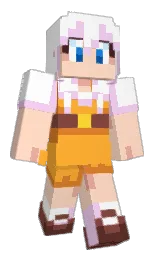 Buckhori's Minecraft skin wearing the Cherry Blossom cape
