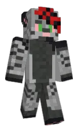 silver chalice and lunar green Minecraft skin — Classic model