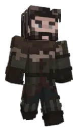 cocoa brown and english walnut Minecraft skin — Classic model — first worn by TacoMan19