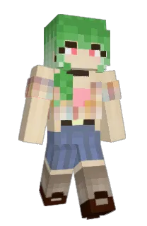 Front of VenomousVenny's skin