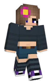 Front of Voiidgazer's skin