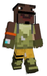 JAcrispy6967's Minecraft skin wearing the Common cape