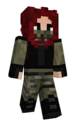 cod gray and tumbleweed Minecraft skin — Slim model