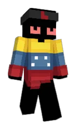 Xupa's Minecraft skin wearing the Migrator cape