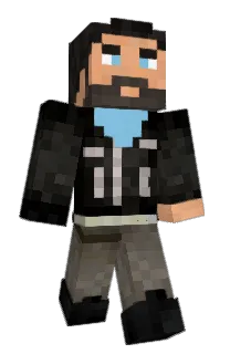 Front of Deldrock's skin
