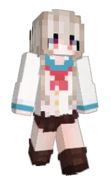 hana_sa's Minecraft skin wearing the Follower's cape