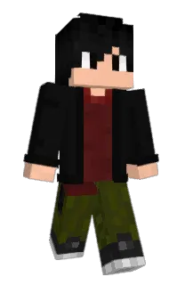 Front of MidnaMC's skin