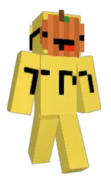energy yellow and black Minecraft skin — Classic model — first worn by spyraichu