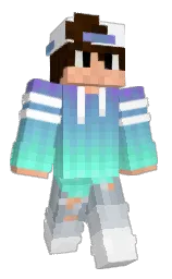 UxleyGaming's Minecraft skin wearing the Pan cape