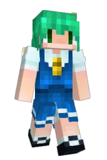 dakechan Minecraft avatar full body