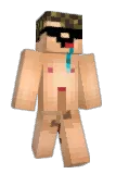 dallazin Minecraft avatar full body
