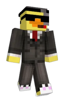 damchicken Minecraft avatar full body