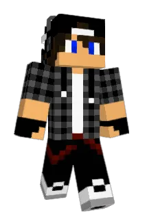 dameacha Minecraft avatar full body