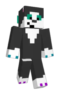dancinghusky Minecraft avatar full body