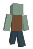 dandyed Minecraft avatar full body