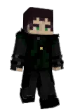 darkeherobrine Minecraft avatar full body