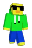 darkfix Minecraft avatar full body