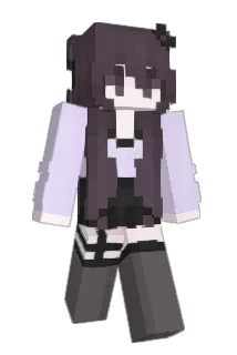 darknessraq Minecraft avatar full body