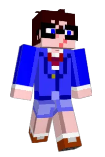 darumeshian Minecraft avatar full body