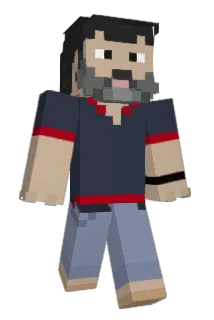 dash3k Minecraft avatar full body