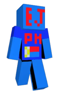Front of Minecraft skin