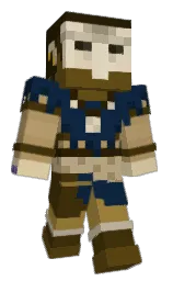 bronze olive and sycamore Minecraft skin — Classic model — first worn by Mestalic