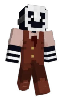 Front of Mzlar's skin