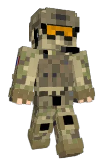 Front of Krxzyl's skin